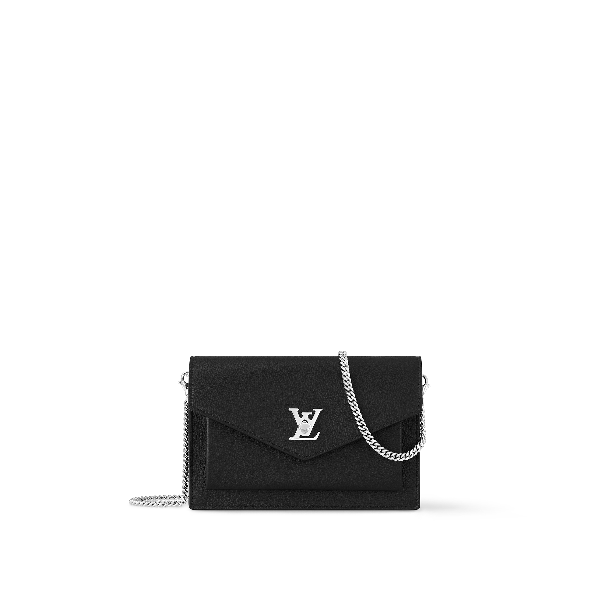 Mylockme Chain Pochette Lockme Leather - Wallets and Small Leather 